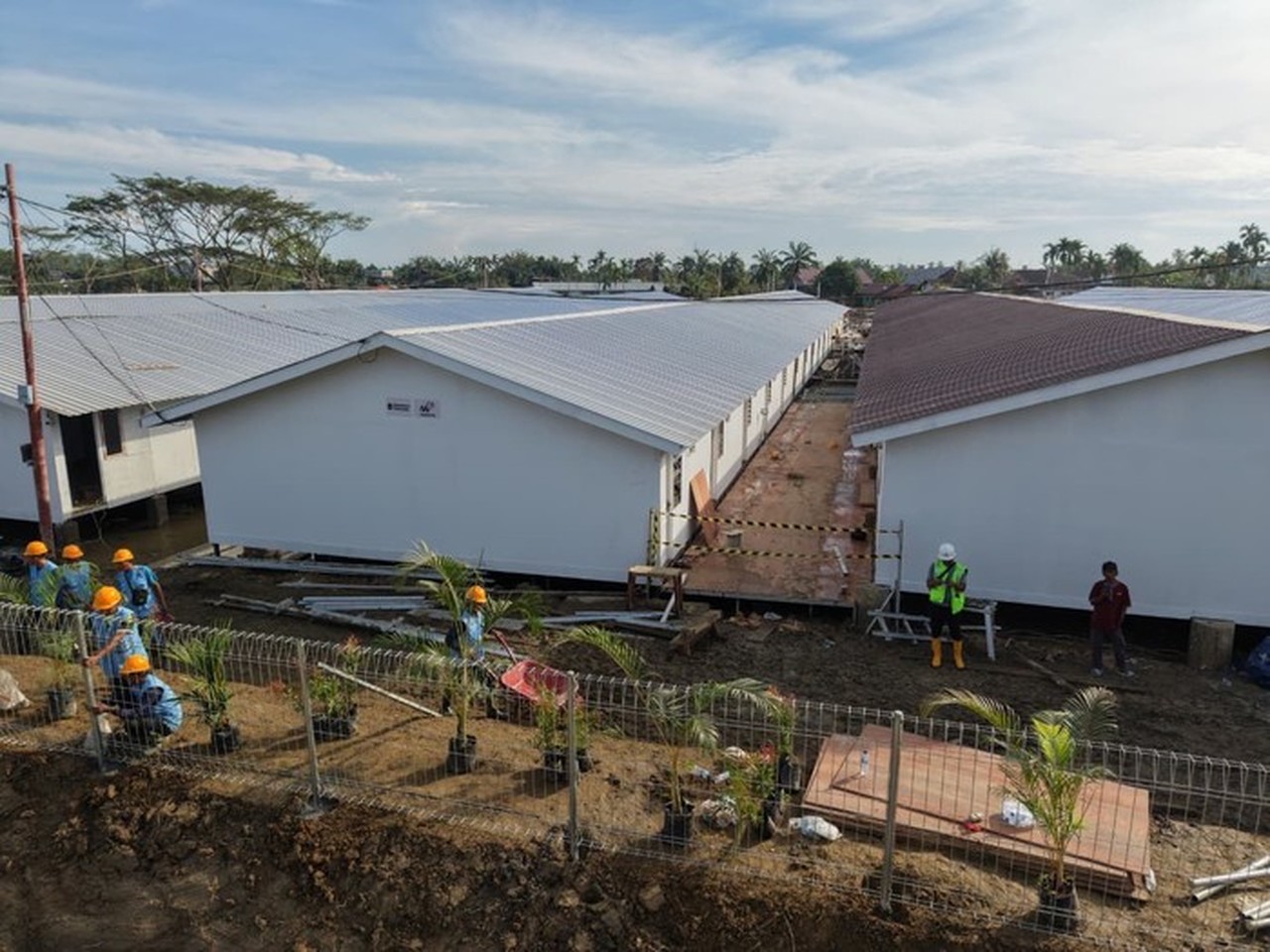 Waskita Karya Kejar Target 80 Huntara di Aceh Tamiang Rampung dalam 6 Hari Pascabencana