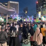 Malam Tahun Baru 2026: Bundaran HI Ramai, Jalan Thamrin Ditutup untuk Car Free Night