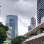 Langit Jakarta Mendung di Penghujung 2025, Siap Sambut Tahun Baru 2026 dengan Gerimis