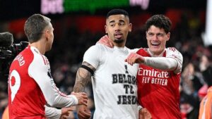 Gabriel Jesus Dedikasikan Gol Kemenangan Arsenal untuk Yesus: ‘Dia Menyelamatkan Hidup Saya’