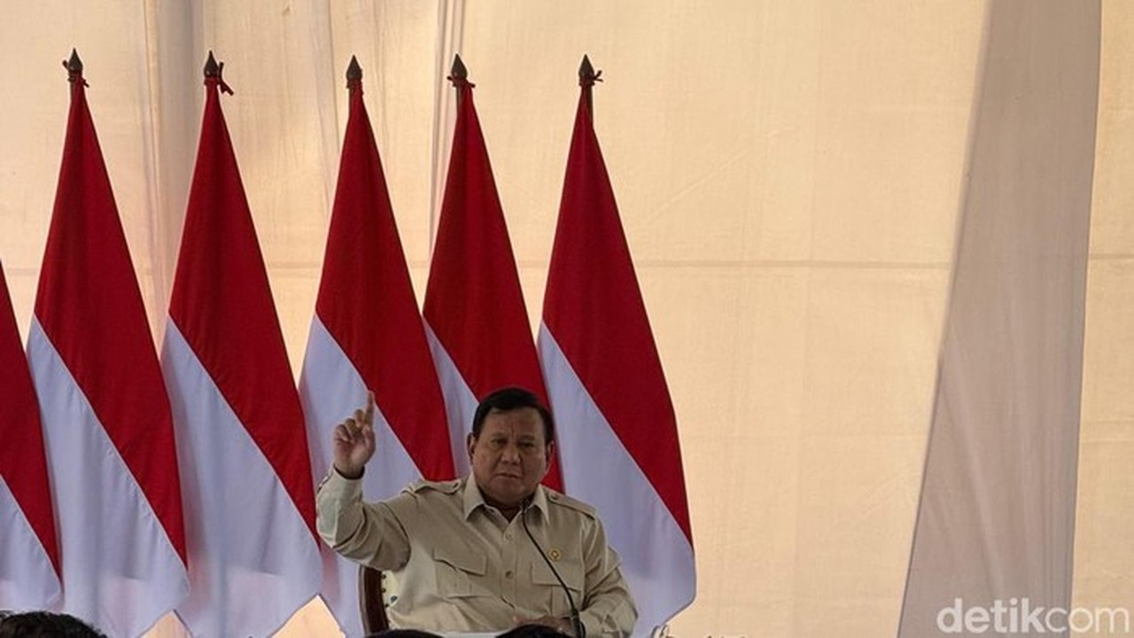 Prabowo Koreksi Istilah ‘Uang Lelah’ Prajurit TNI Penanganan Bencana Jadi ‘Uang Semangat’