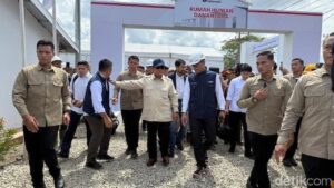 Prabowo Tinjau Hunian Danantara di Aceh Tamiang, Pastikan Pemulihan Pasca-Bencana