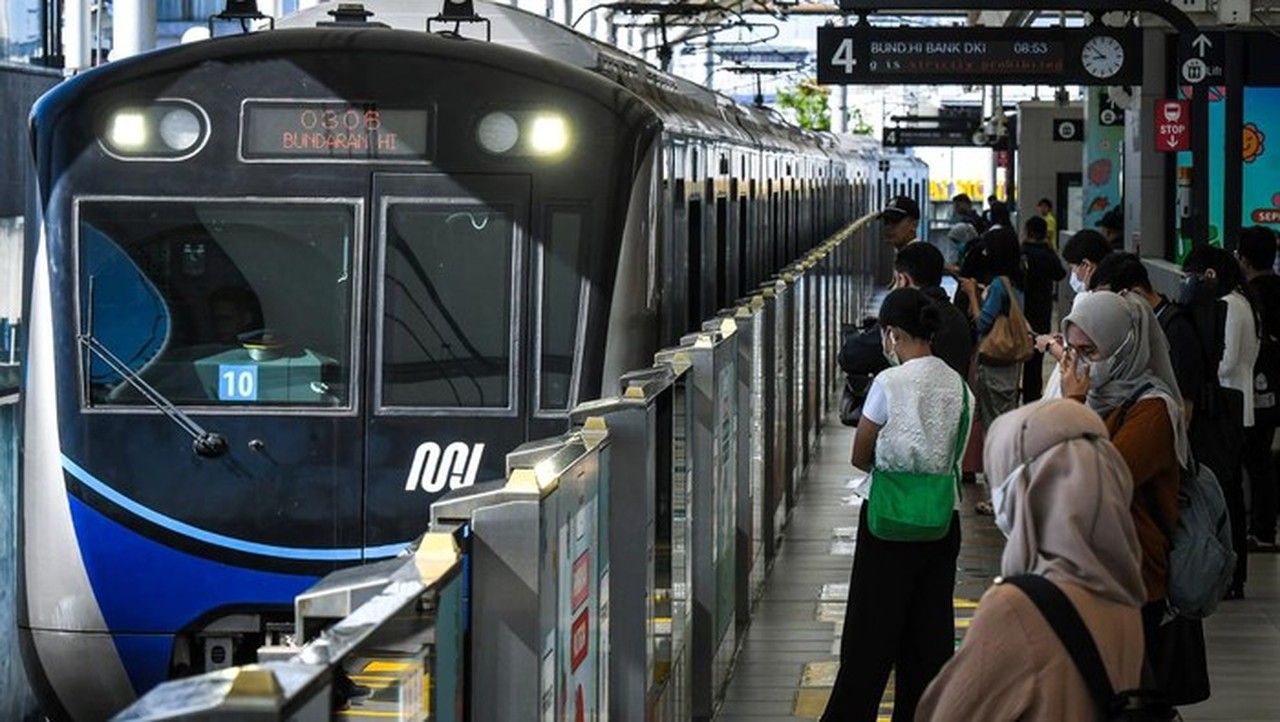 MRT Jakarta Tawarkan Tarif Rp 1 di Awal 2026, Simak Jam Operasional Spesial