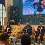 Prabowo Subianto Beri Bonus Atlet SEA Games 2025 di Istana, Putra Didit Hadir