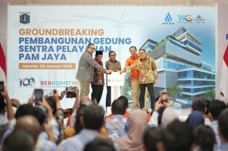 PAM JAYA Bangun Gedung Sentra Pelayanan 11 Lantai dengan Konsep ‘Urban Water Falling’ PAM JAYA Bangun Gedung Sentra Pelayanan 11 Lantai dengan Konsep ‘Urban Water Falling’