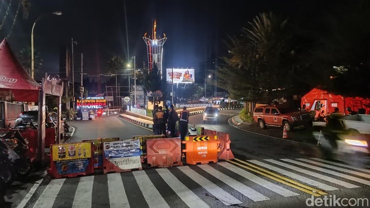 Jalan Raya Puncak Bogor Dibuka Kembali Pukul 06.00 WIB Setelah Car Free Night Tahun Baru 2026