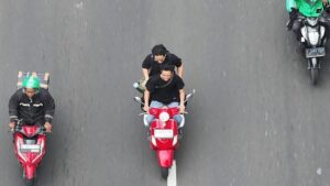 Kakorlantas Polri Gunakan Drone E-TLE di Cibubur untuk Pantau Kepatuhan Pengendara