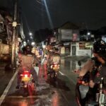 Brimob Polda Metro Jaya Patroli Malam, Sita Sajam dan Amankan Remaja Konvoi di Jaktim