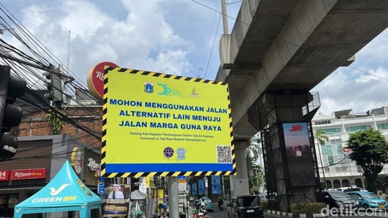Jalan Haji Nawi Jakarta Selatan Berlakukan Sistem Satu Arah Hingga Juli 2026