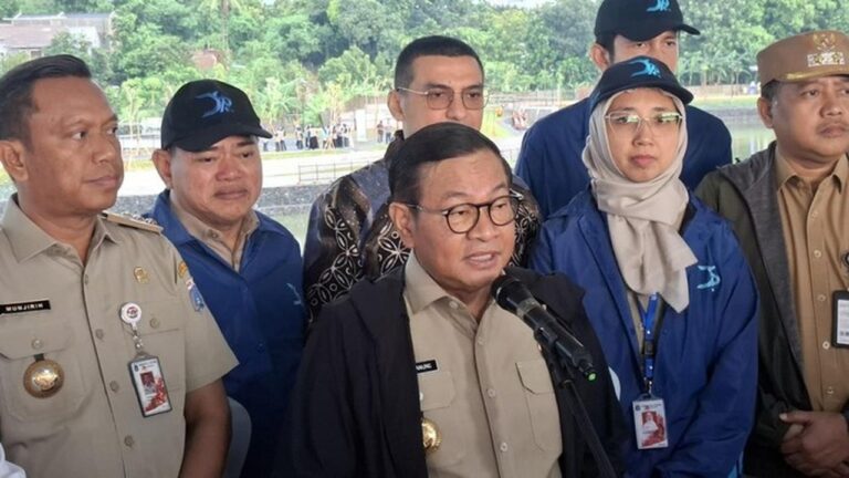 Gubernur Pramono Anung Resmikan Waduk Batu Licin, Klaim Efektif Tekan Genangan di Jakarta Timur