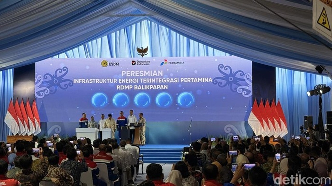 Prabowo Resmikan Kilang Minyak Terbesar RI di Balikpapan, Target Hemat Devisa Rp 60 Triliun