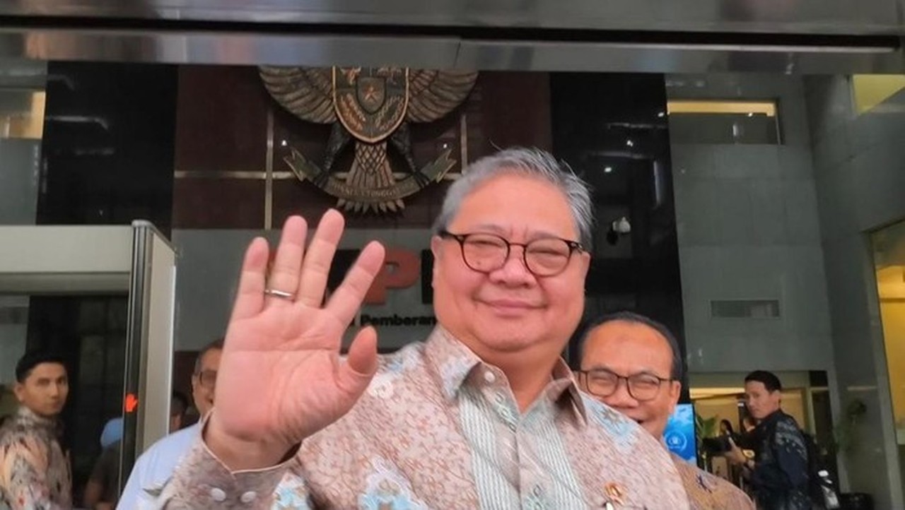 Airlangga Hartarto Temui KPK Bahas Negosiasi Tarif Resiprokal Amerika Serikat