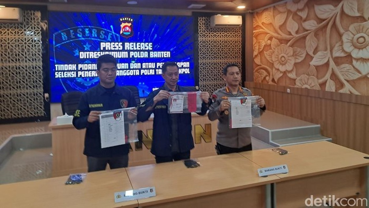 Polda Banten Tangkap Abah Jempol, Diduga Tipu Calo Akpol Rp 1 Miliar