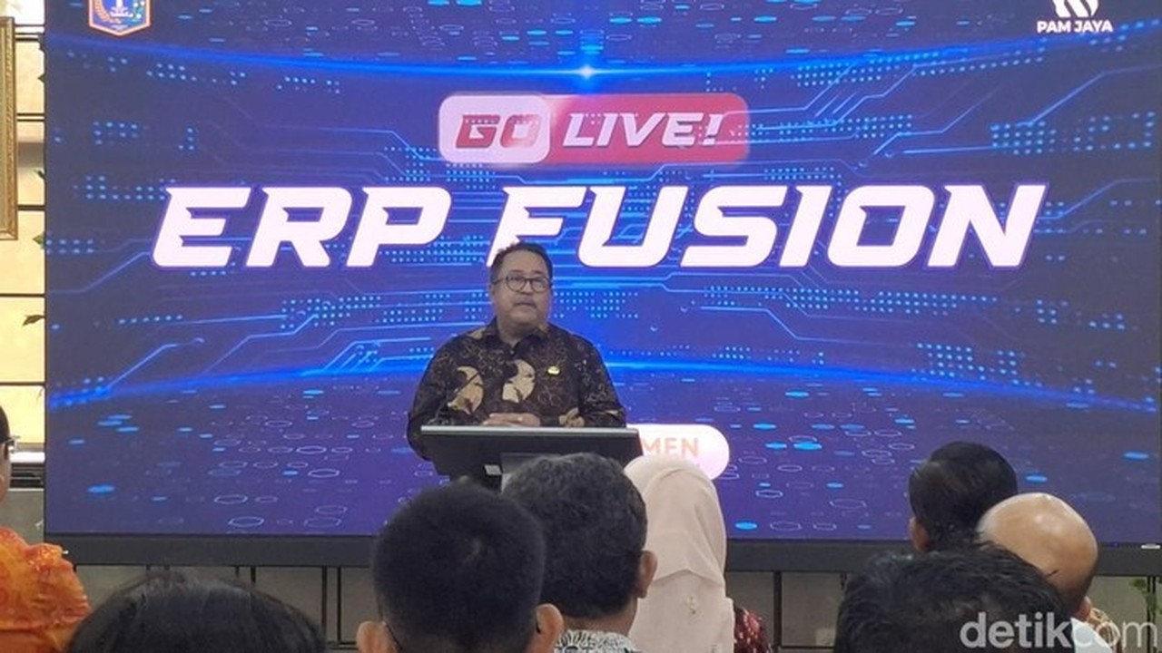 PAM Jaya Luncurkan ERP Fusion dan AI Call Center untuk Tingkatkan Layanan Air Bersih di Jakarta