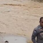 Sungai Aek Doras Sibolga Meluap Akibat Hujan Deras, Warga Diimbau Waspada Banjir