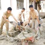 Praja IPDN Berjibaku Bersihkan Kantor Dinkes Aceh Tamiang, Progres Pemulihan Capai 80 Persen