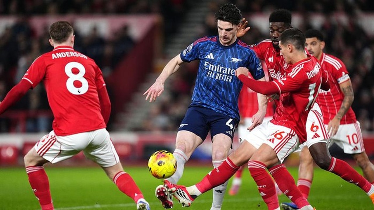 Arsenal Gagal Taklukkan Nottingham Forest, Laga Berakhir Imbang 0-0