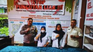 Polres Jaksel Bersinergi dengan Warga dan Kelurahan Petogogan untuk Antisipasi Banjir