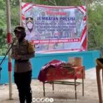 Kapolres Sragen Resmikan Jembatan Merah Putih Presisi, Hubungkan Dua Desa di Tanon