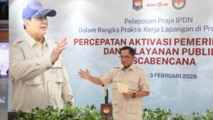 Mendagri Tito Minta Praja IPDN Terapkan Ilmu Pemerintahan di Aceh Tamiang Pascabencana