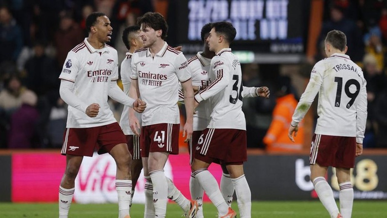 Arsenal Kokoh di Puncak Klasemen Liga Inggris Usai Kalahkan Bournemouth 3-2