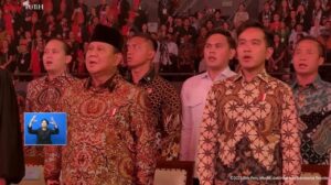Prabowo dan Gibran Hadiri Puncak Natal Nasional 2025, Jajaran Kabinet Ikut Berkumpul