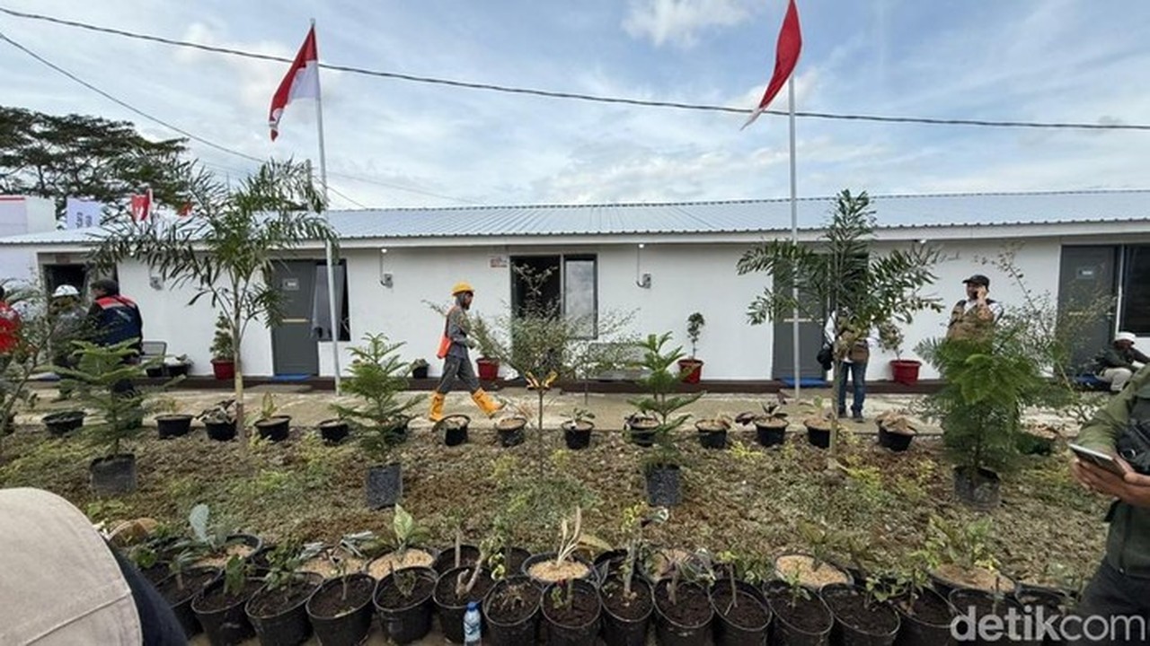 600 Hunian Sementara untuk Korban Bencana di Aceh Tamiang Rampung, Diserahkan 8 Januari